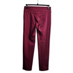 New Directions Knit Pants Career Wear Pull On Stretch Burgundy Size S Red Photo 1