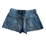 Anthropologie NWT Size 25 Pilcro Denim Jean Shorts 2.5” Raw Hem Cut Off Blue Photo 7