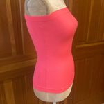New! Vibrant Coral Pink slimming tube top. One Size Size M Photo 4