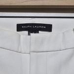 Ralph Lauren Black Label Slim Straight Ivory Ankle Pants Womens Sz 10 Career Photo 1
