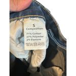 Blue Denim Lightly Ripped Raw Hem Denim Jeans Classic Casual Women Sz S Photo 9