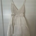 American Eagle Arie White Boho dress Photo 1