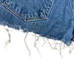 Levi's Levi’s 517 Cutoff Denim High Waisted Jean Shorts Size 36 Blue Distressed Raw Hem Photo 8
