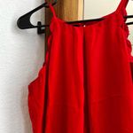 I.N. San Francisco  Vibrant Red Scallop Tank Photo 2