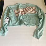 Coca Cola long sleeve crop spirit jersey Blue Size M Photo 12