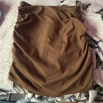 SheIn Brown Adjustable Skirt Photo 0