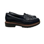 Clarks NWOB Westlynn Bella Navy Blue Leather Loafers Women’s Size 7.5 Photo 4