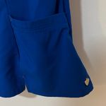 HeartSoul Women's Vivid Blue Scrub Top Photo 2