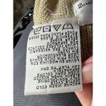 Sweater vest gold metallic lace roses Size M Photo 8