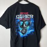 Urban Outfitters Instant Diver T Shirt Black XXL 2XL Graphic Tee Cotton Short Sleeve Solid Logo Photo 12