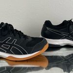ASICS Womens Black White Gel-Rocket 8 B756Y Sport Running Sneaker Shoes Photo 0