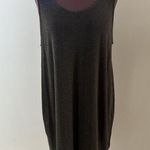 Eileen Fisher Dress Womens Large Black Sleeveless Tank Italian Yarn Soft Stretch Photo 0