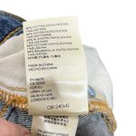 Anthropologie Pilcro Cutout Shorts Distressed Blue High Rise Denim Women Size 32 Photo 7