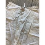 Madewell  Pants Womens XL Linen Drawstring Elastic Waist Cropped Lightweight Casu Photo 2