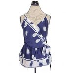 Banana Republic  Womens Blouse Tank XS  Faux Wrap Coastal Cowgirl, Boho Feminine Photo 1