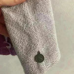 Soft Surroundings  heather mauve raw hem‎ crewneck pullover sweatshirt. Medium Photo 6