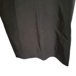 Calvin Klein Black Straight Leg Classic Minimal Trousers Dress Pants Size 8 Photo 6