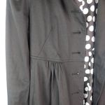 Forever 21  M Black Coat Polka Dot Lining Photo 11