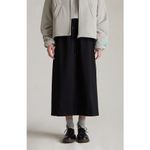 Fear of god Essentials Women's Jet Black Heavy Long Skirt XXL Photo 1