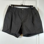 prAna  Gray Pull On Hiking ShortS Size 10 EUC #0989 Photo 1