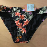 Shade & Shore B3 New Swimsuit Bikini Bottoms Tropical Print Low Rise Size Small Photo 0