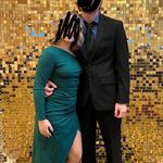 Amazon Dark Green Maxi Dress  Photo 1