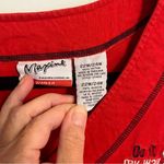 Maxine Red "Do It My Way!" Womens 22/24W Baseball Jersey Short Sleeve Button Top Size 22W Photo 2