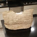Cult Gaia ππ Naima Tote Bag Woven Raffia ~ Off White NWT Photo 11