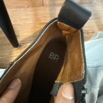 BP  black leather booties size 8 Photo 8