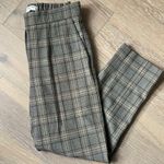 Babaton Aritzia  Cropped Pants Gray Checkered Photo 1