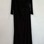 La Femme 29044 Long Sleeve Faux Wrap Gown Jersey Gown Size 12 Photo 1