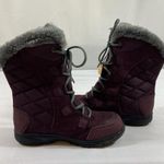 Columbia Dark Purple Ice Maiden II Waterproof Lined Lace Up Boots Size 6.5 NEW Photo 8