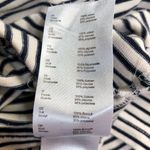 Maje Terry Cloth Short Sleeve Striped T-Shirt Embroidered Patch Cropped sz Small Photo 6