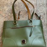 Dooney & Bourke Olive Green Tote Bag Purse Women Accessories Fashion Large Photo 0