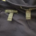 Eileen Fisher Vintage Navy Blue Outfit Pants Open Front Cardigan Petite Large Photo 5