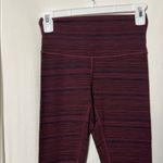 Lululemon High Times Cyber Red Grape Bordeaux Drama Pant Size 4 Photo 3