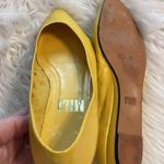 MILA Women's Yellow Flats size 7.5M leather flats color yellow Photo 9