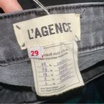 L'Agence Margot Skinny High Rise Coal Coated Jeans - 29 Photo 3