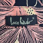 Loco Lindo | S | Silk Blend Floral 3/4 Sleeve Knee Photo 2