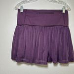 Athleta  A Game Mesh Skort 13.5" purple women's Small active workout athleisure Photo 2