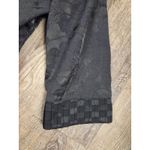 Chico's  Solid Black Shiny Dressy Jacket Cardigan Size 2 - L 12/14 Photo 1