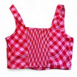 Gingham Crop Top | Size M (8β10) πβ€οΈ Pink Size M Photo 4