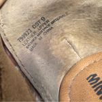 Minnetonka  Merriam Suede‎ Leather Fringe Sandals Tan Brown Low Wedge Women’s 9 Photo 11