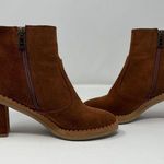 See By Chloe  Stasya Ankle Bootie with Scallop Edge & Zip Sides Size 36 Photo 8