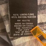 Zac And Rachel Womens Button Up Size XL Linen Career‎ Office Profession Business Gray Photo 8