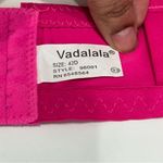 VADALALA Elegant Barbie Pink Lace Bra Lace Detail Underwire Padded Bra Size 42 D Photo 7