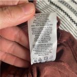 Krush Metallic Brown Long Sleeve Ruched Square Neck Top Size Large Y2K Streetwear 90s Photo 9