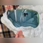 J.Crew Size 8 Strapless Light Olive Green Eyelet Laced Dress Cotton Full Lining Photo 10