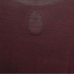 a.n.a Long bell sleeve wine burgundy knit top size medium Photo 1