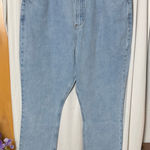 frame denim Frame Light Blue Distressed Hem High’N’Tight Straight Denim Jeans Size 34 Photo 0